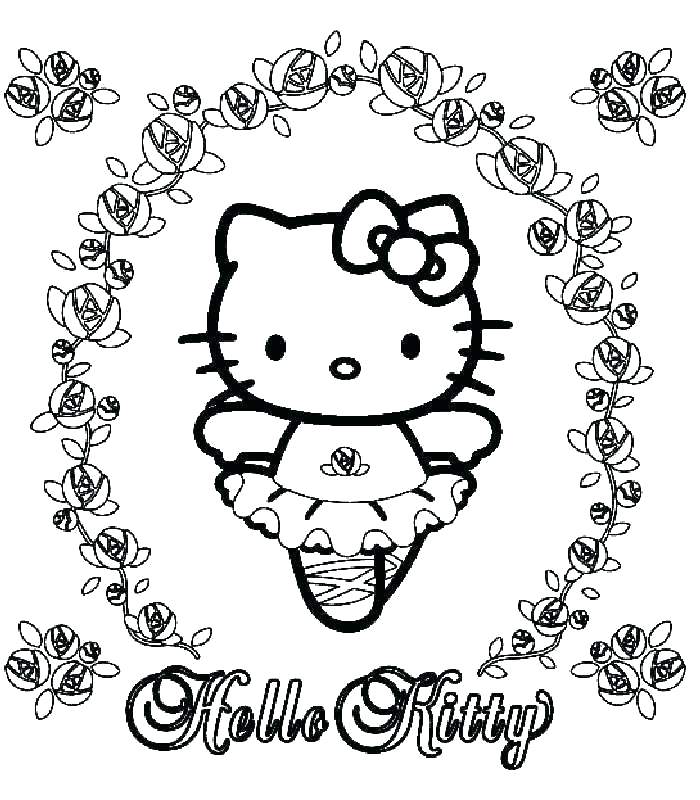 Hello Kitty Princess Coloring Pages at GetColorings.com | Free