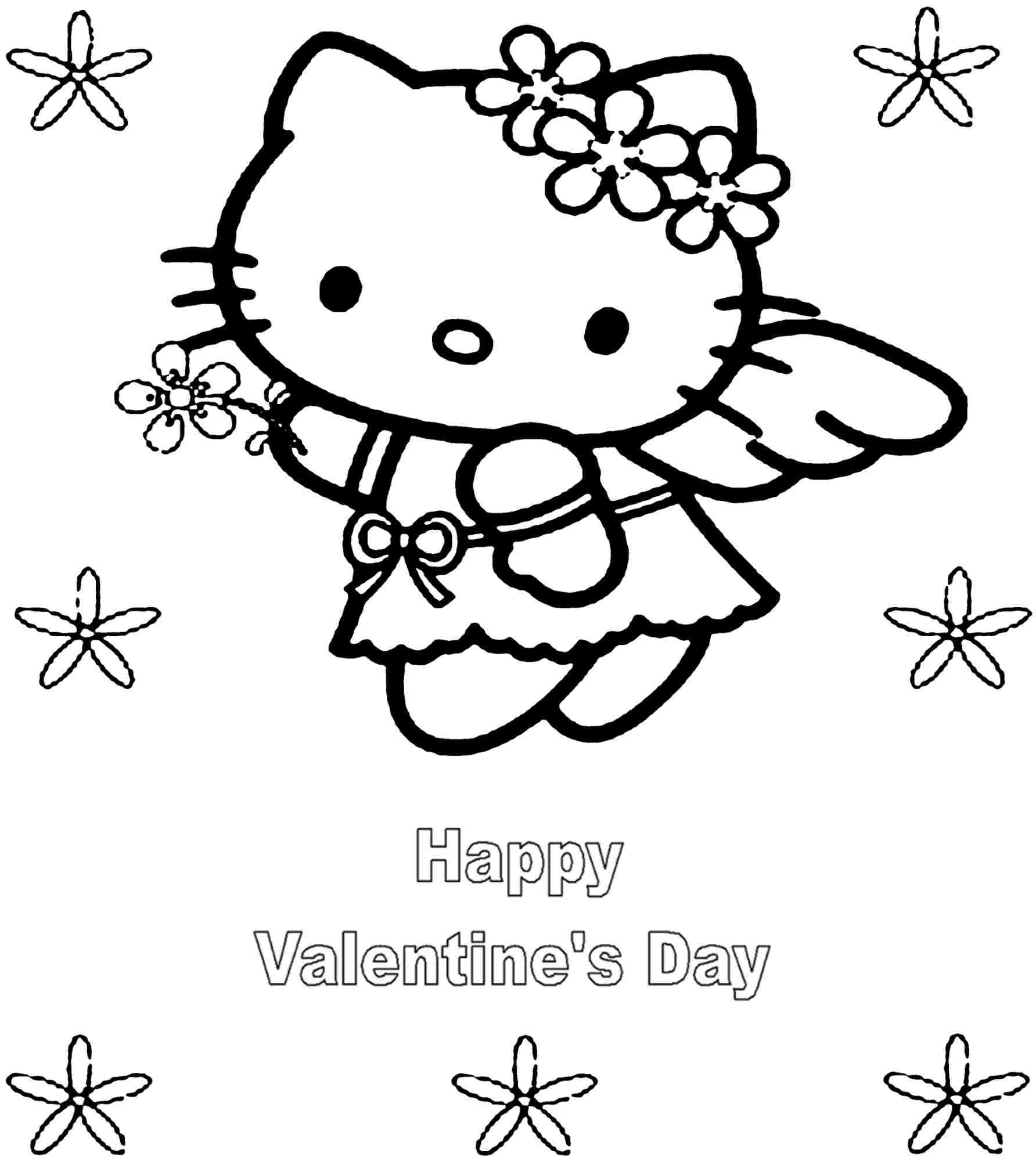 10 Hello Kitty Coloring Pages for Valentine's Day: Spread the Love with Kawaii Charm