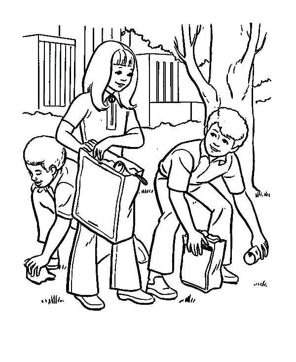 Helping Others Coloring Pages At Free Printable