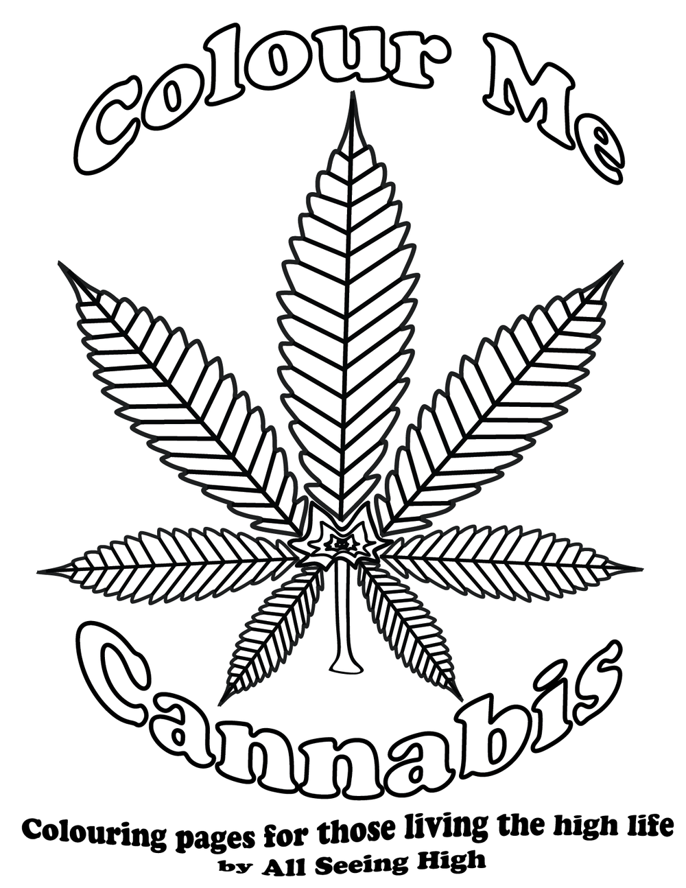 420 Weed Coloring Pages Coloring Pages