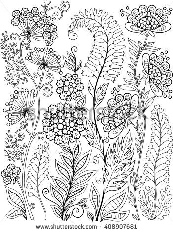 Herb Coloring Pages at GetColorings.com | Free printable colorings