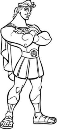 Hercules And Meg Coloring Pages At Getcolorings Free Printable