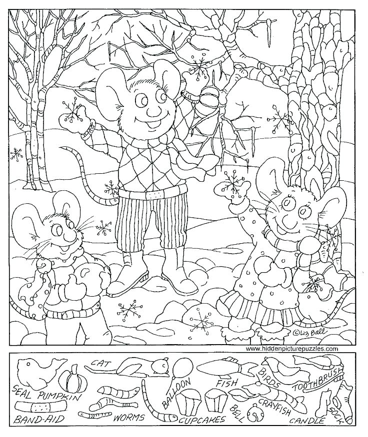 Hidden Pictures Coloring Pages at GetColorings.com | Free printable ... Hidden Pictures Coloring Pages at GetColorings.com | Free printable ...