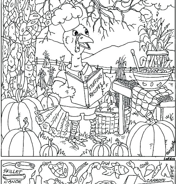 Hidden Pictures Coloring Pages at GetColorings.com | Free printable