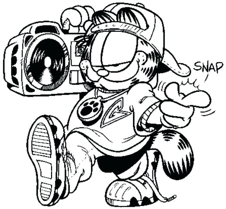 Hip Hop Coloring Pages At GetColorings Free Printable Colorings 