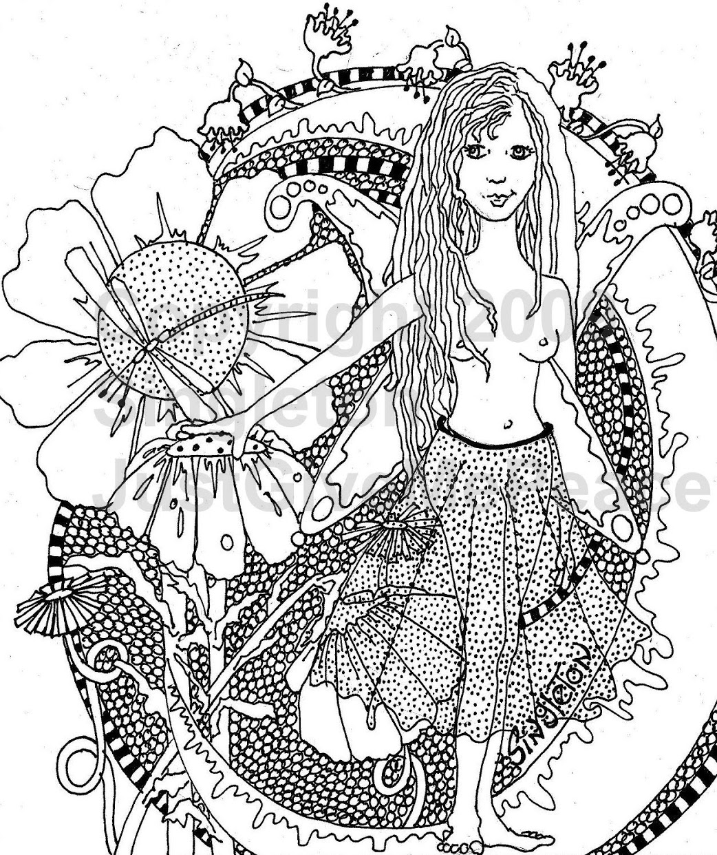 Hippie Coloring Pages At Free Printable Colorings Pages To Print And Color