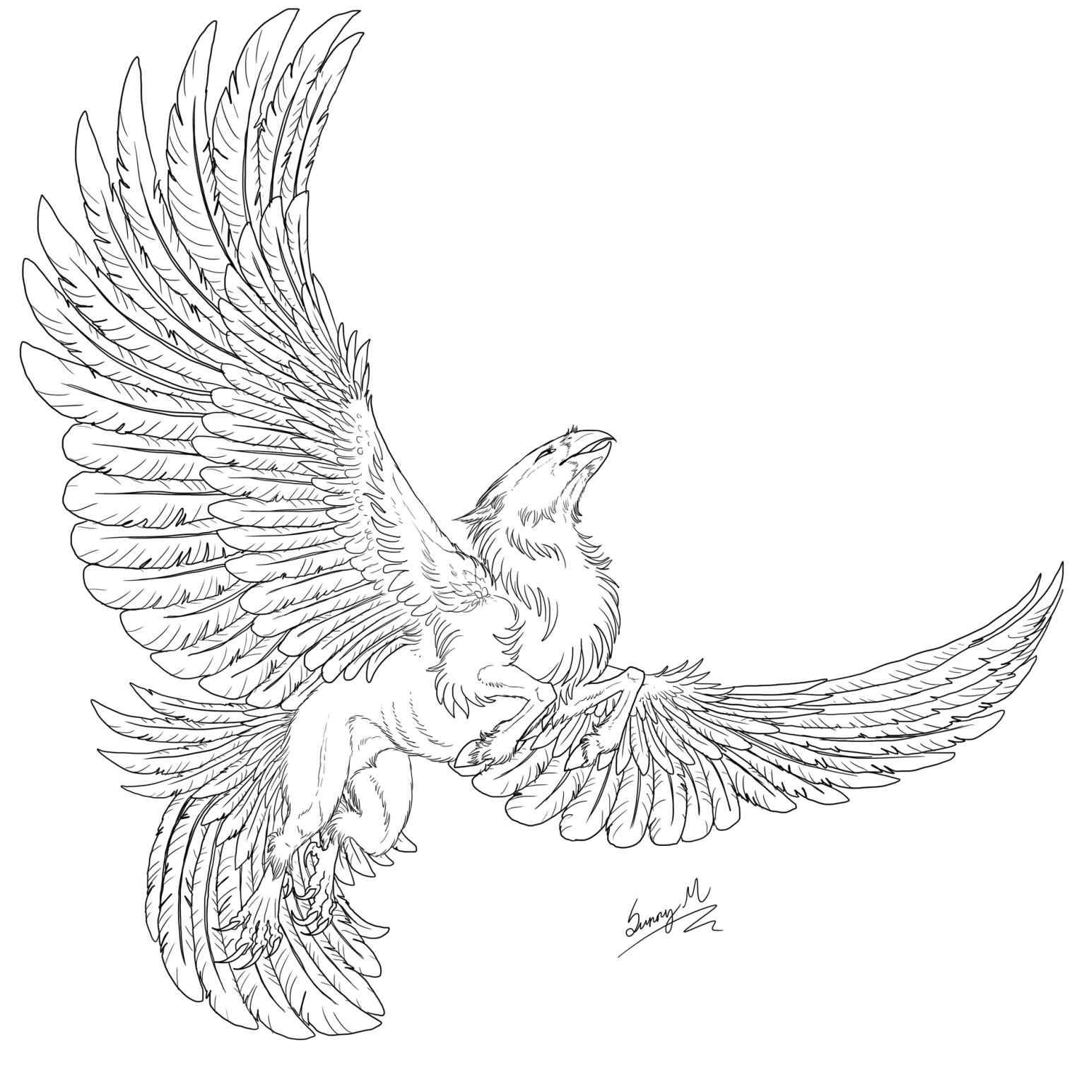 Hippogriff Coloring Pages at GetColorings.com | Free printable