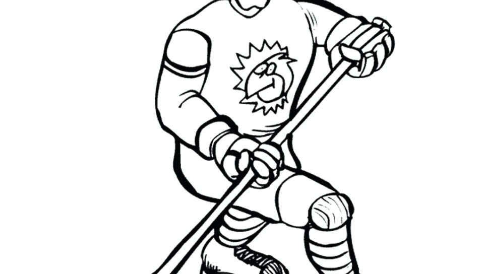 Hockey Stick Coloring Page at GetColorings.com | Free printable