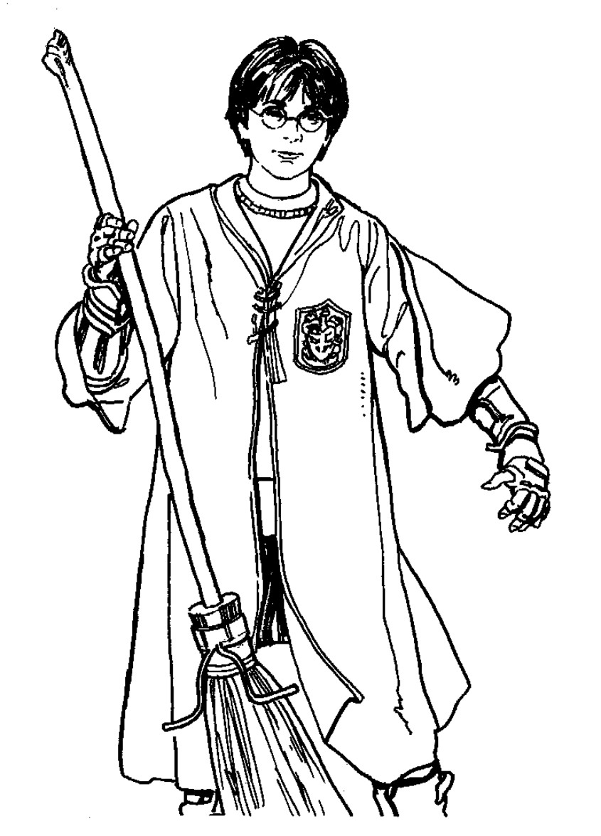 Hogwarts Coloring Pages at GetColorings.com | Free printable colorings