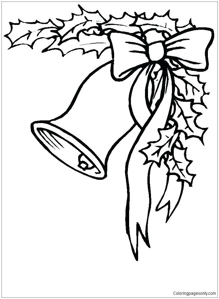 Holly Leaf Coloring Page at GetColorings.com | Free printable colorings