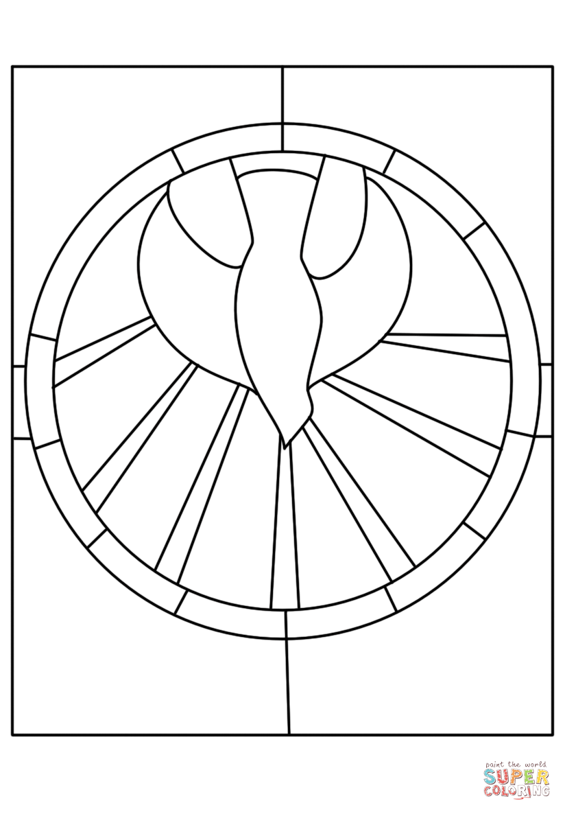 Holy Spirit Coloring Page At GetColorings Free Printable Colorings Pages To Print And Color