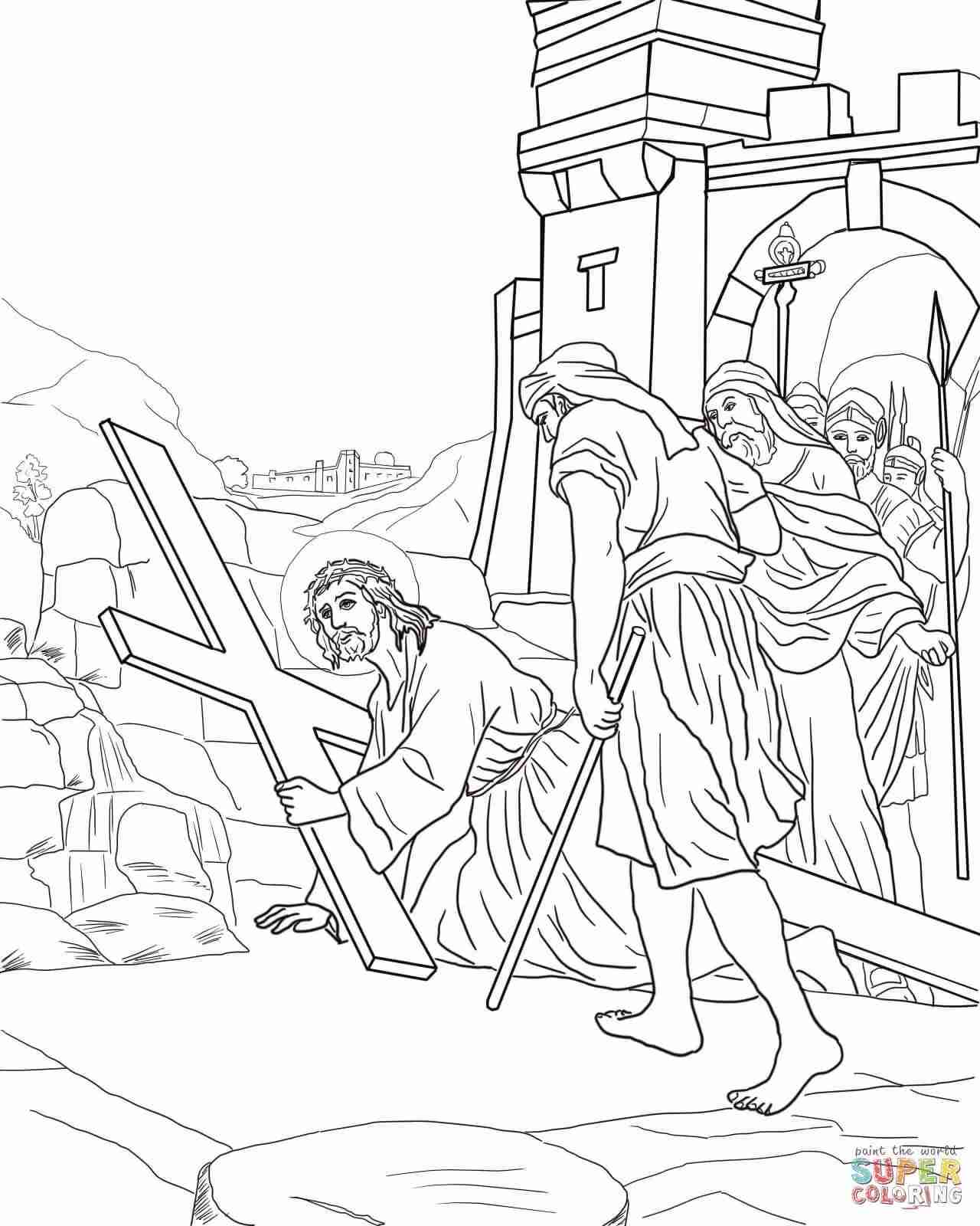 Holy Thursday Coloring Pages at Free
