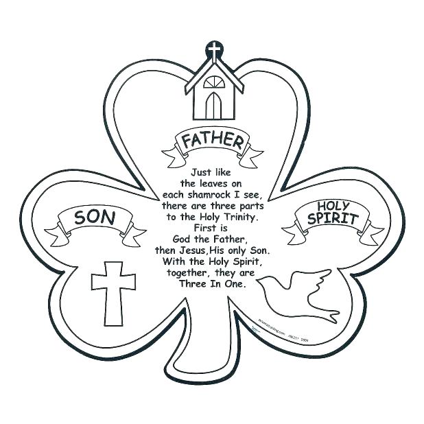 Holy Trinity Coloring Page at GetColoringscom Free