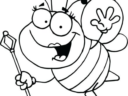 Honey Bee Coloring Pages at GetColorings.com | Free printable colorings