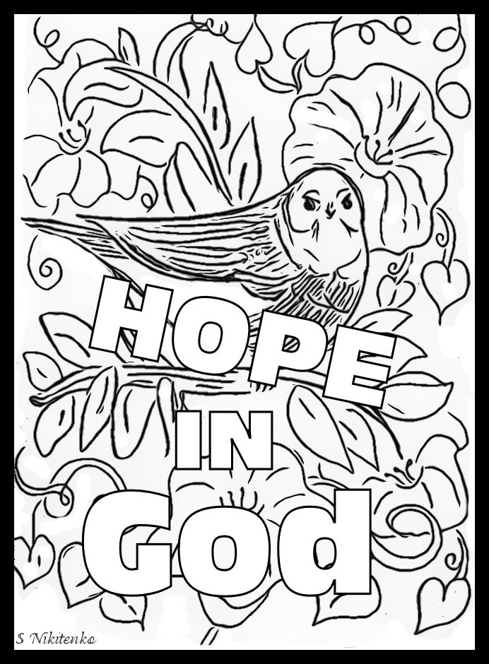 Hope Coloring Pages at GetColorings.com | Free printable colorings