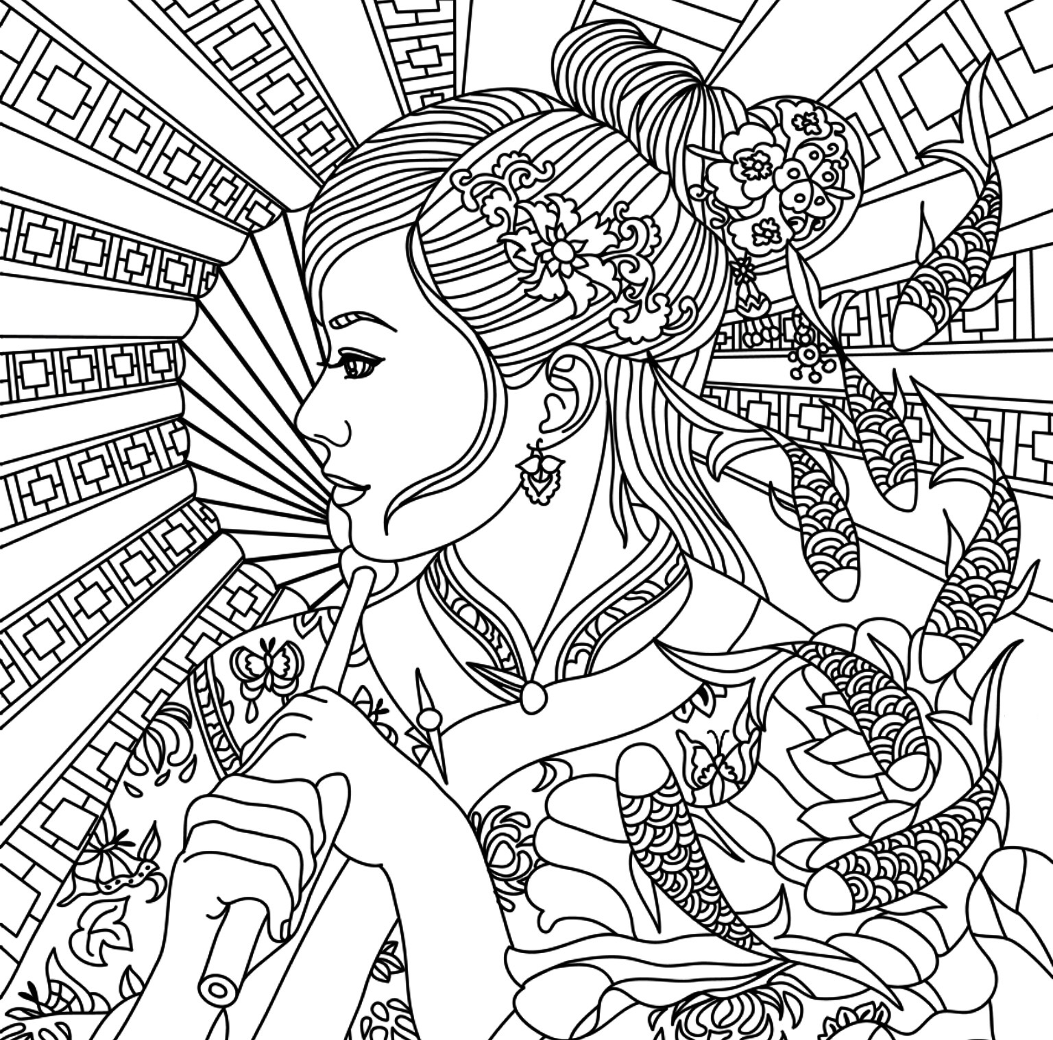 Horror Coloring Pages at GetColorings.com | Free printable colorings