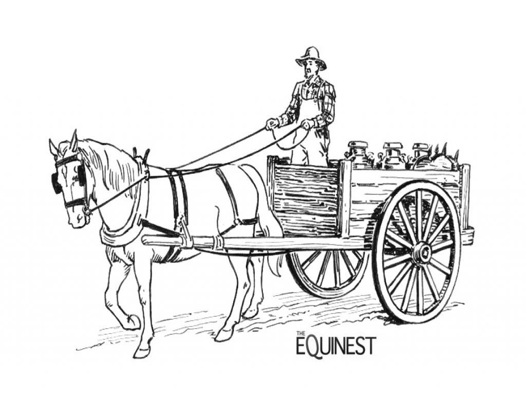 Horse And Buggy Coloring Pages at GetColorings.com | Free printable