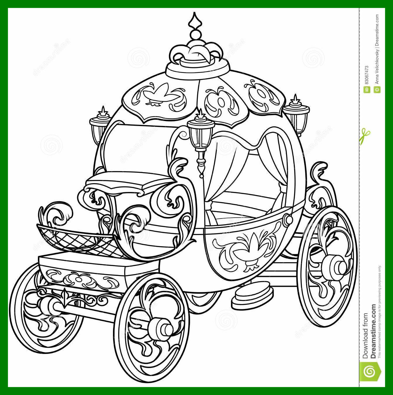 Horse And Carriage Coloring Pages at GetColorings.com | Free printable
