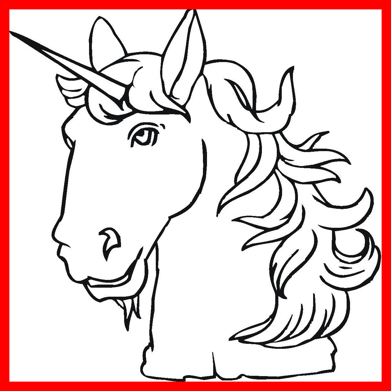 Horse Head Coloring Pages at GetColorings.com | Free printable