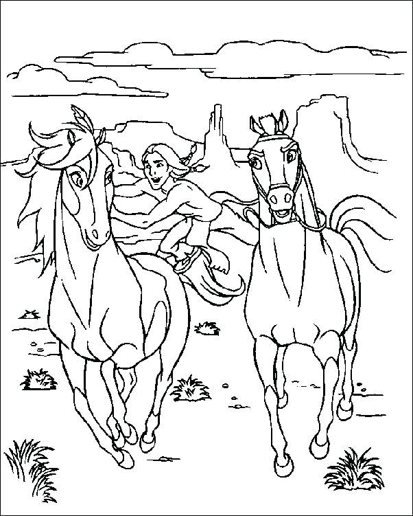 Horse Herd Coloring Pages at GetColorings.com | Free printable