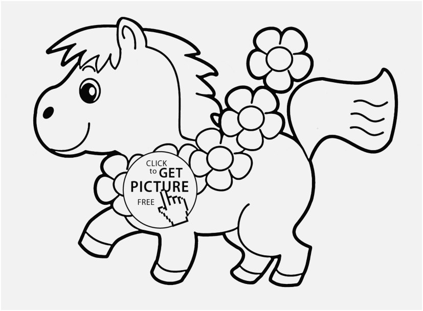 827x609 Free Horse Coloring Pages Concept Baby
