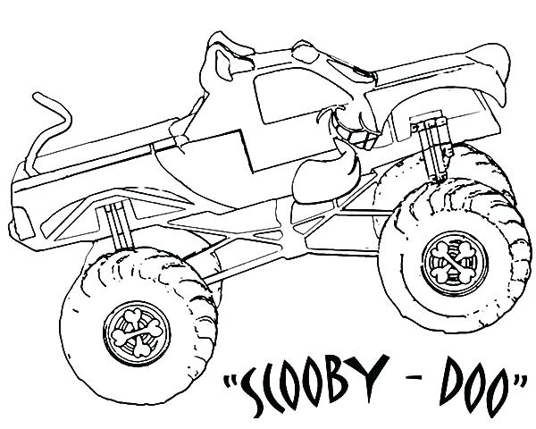 Hot Wheels Monster Truck Coloring Pages at GetColorings.com | Free