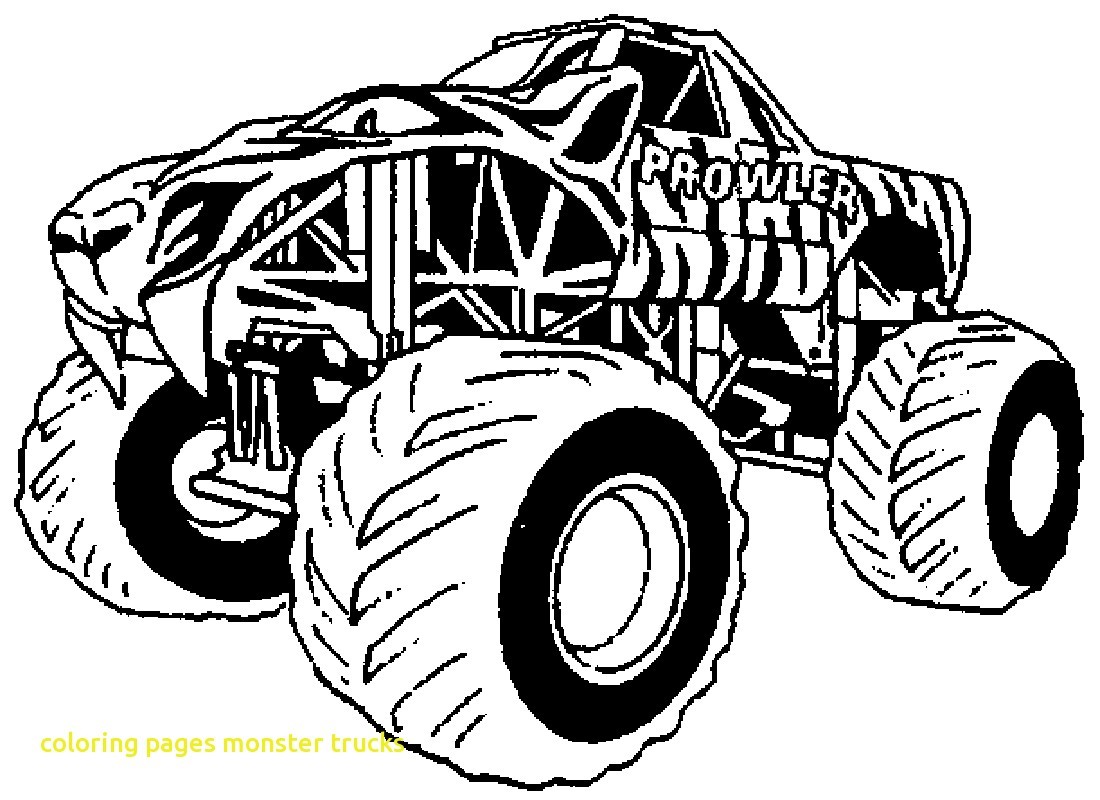 Hot Wheels Monster Truck Coloring Pages At GetColorings Free 