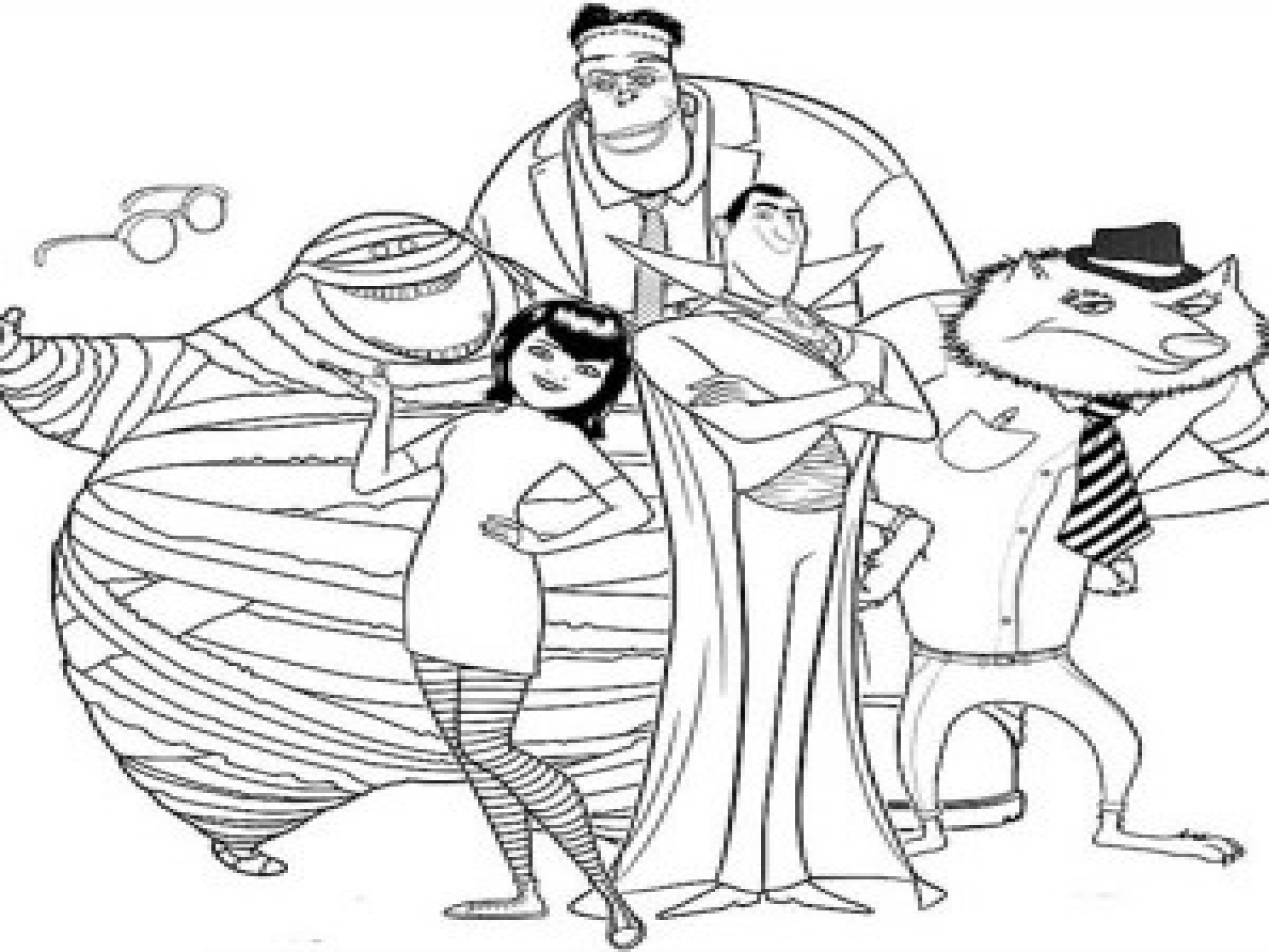 Hotel Transylvania 2 Coloring Pages At GetColorings Free 