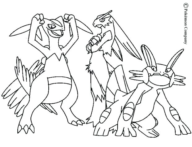 Houndoom Coloring Pages at GetColorings.com | Free printable colorings