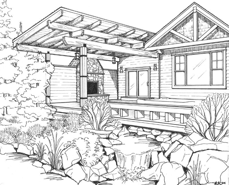House Interior Coloring Pages at GetColorings.com | Free printable