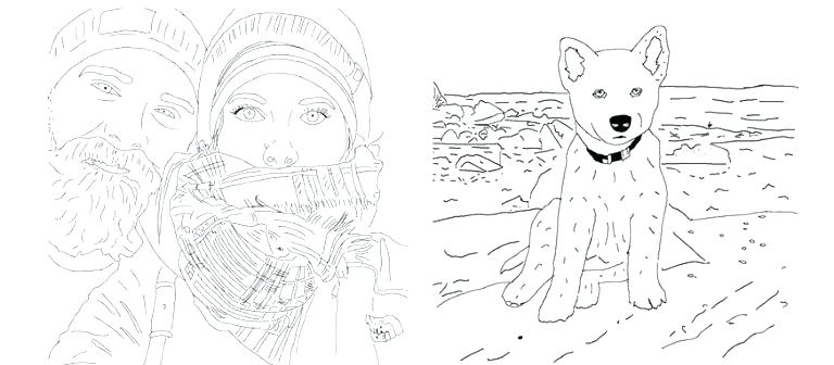 How To Turn A Picture Into A Coloring Page At GetColorings Free 