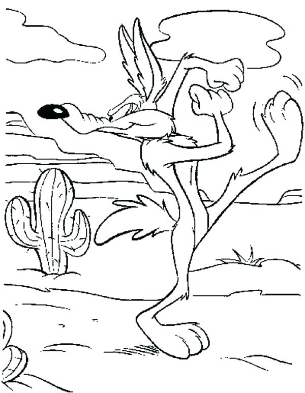 Howling Coyote Coloring Pages at GetColorings.com | Free printable