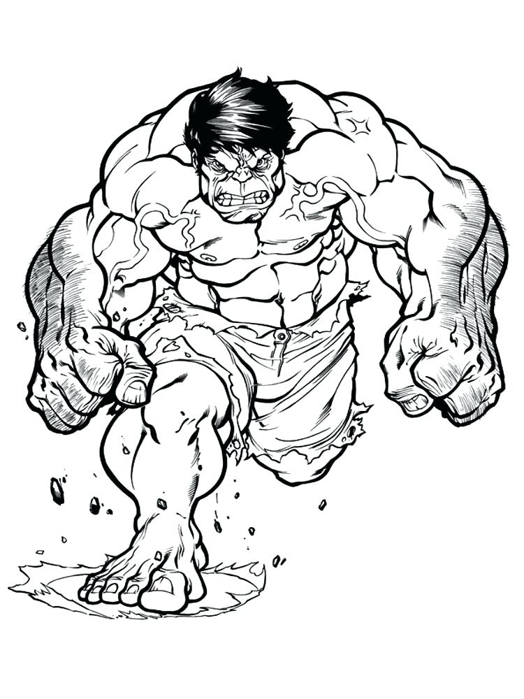 Hulk Coloring Pages At GetColorings Free Printable Colorings 