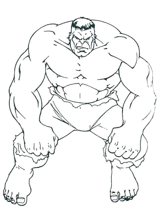 Hulk Smash Coloring Pages At GetColorings Free Printable 