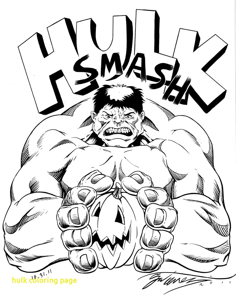 Hulk Smash Coloring Pages At GetColorings Free Printable 