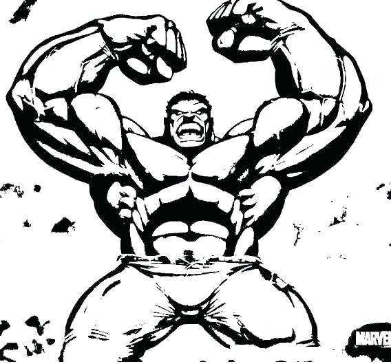 She Hulk Coloring Page