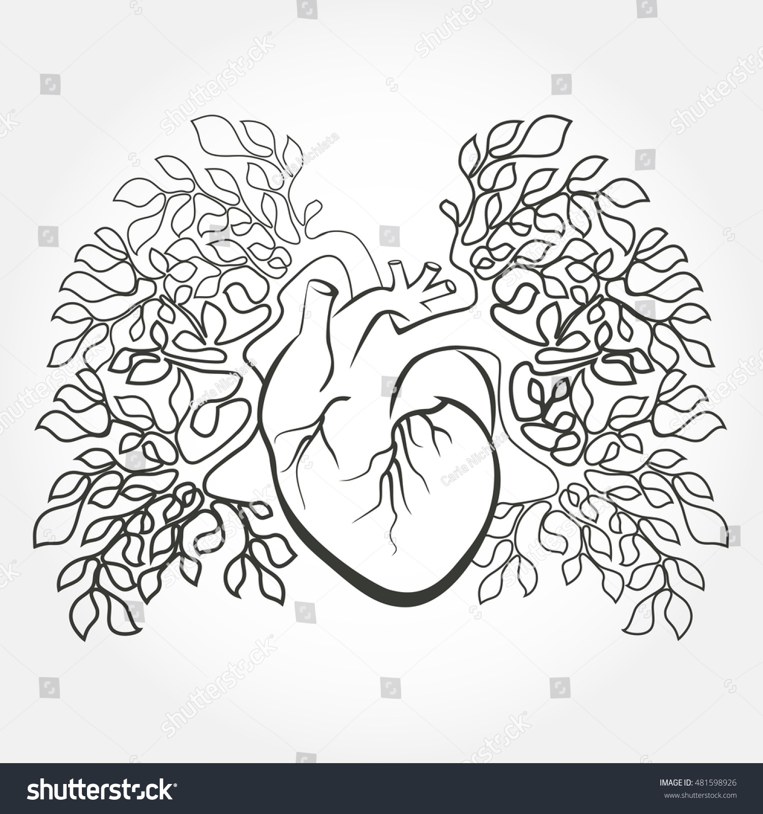 Human Heart Coloring Pages at GetColorings.com | Free printable