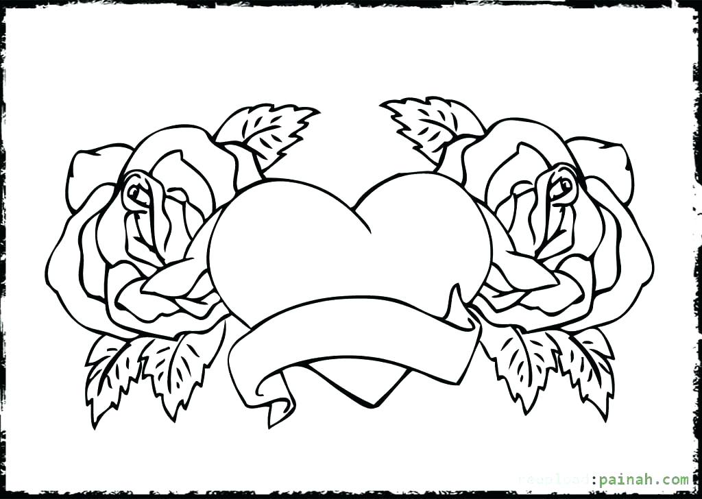 Human Heart Coloring Pages at GetColorings.com | Free printable