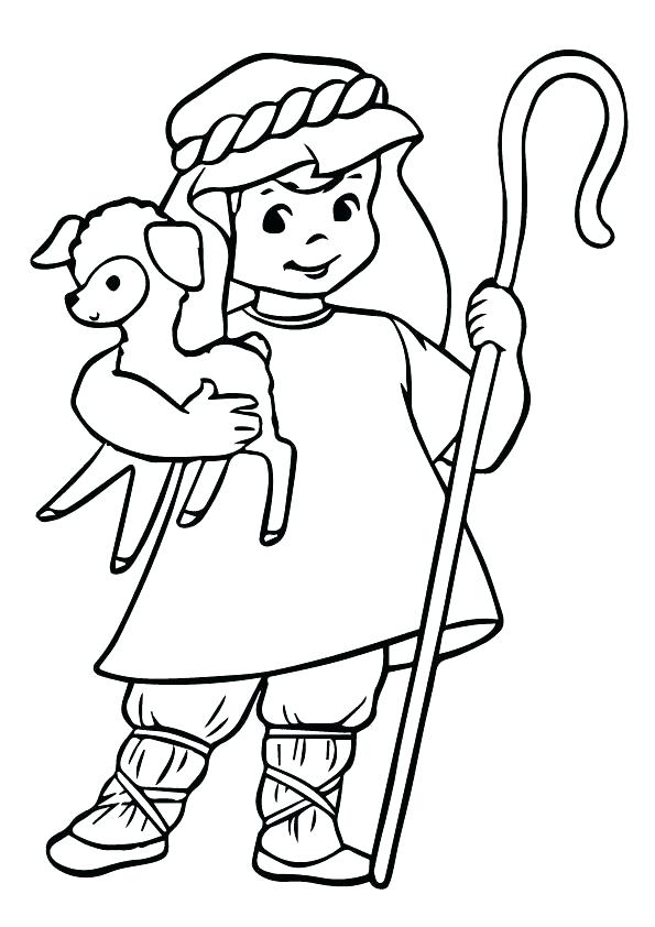 I Am The Good Shepherd Coloring Pages at GetColorings.com | Free