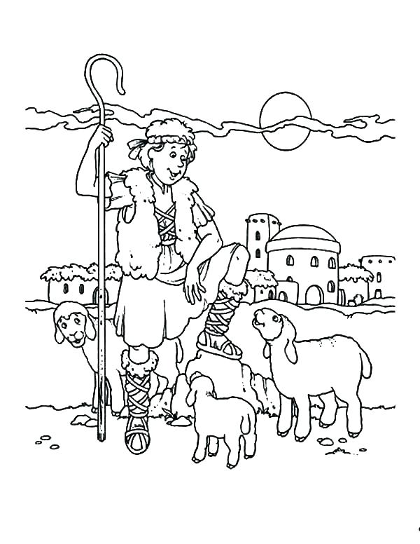 I Am The Good Shepherd Coloring Pages at GetColorings.com ...