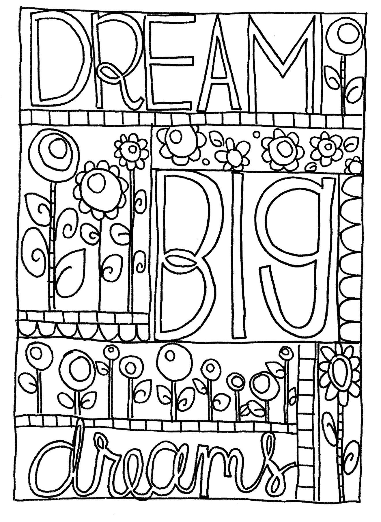 I Have A Dream Coloring Pages at Free printable