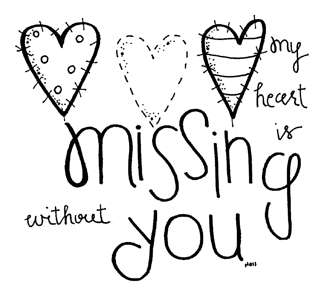 I Will Miss You Coloring Pages at GetColorings.com | Free printable