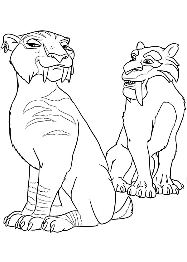 Ice Age Coloring Pages at GetColorings.com | Free printable colorings