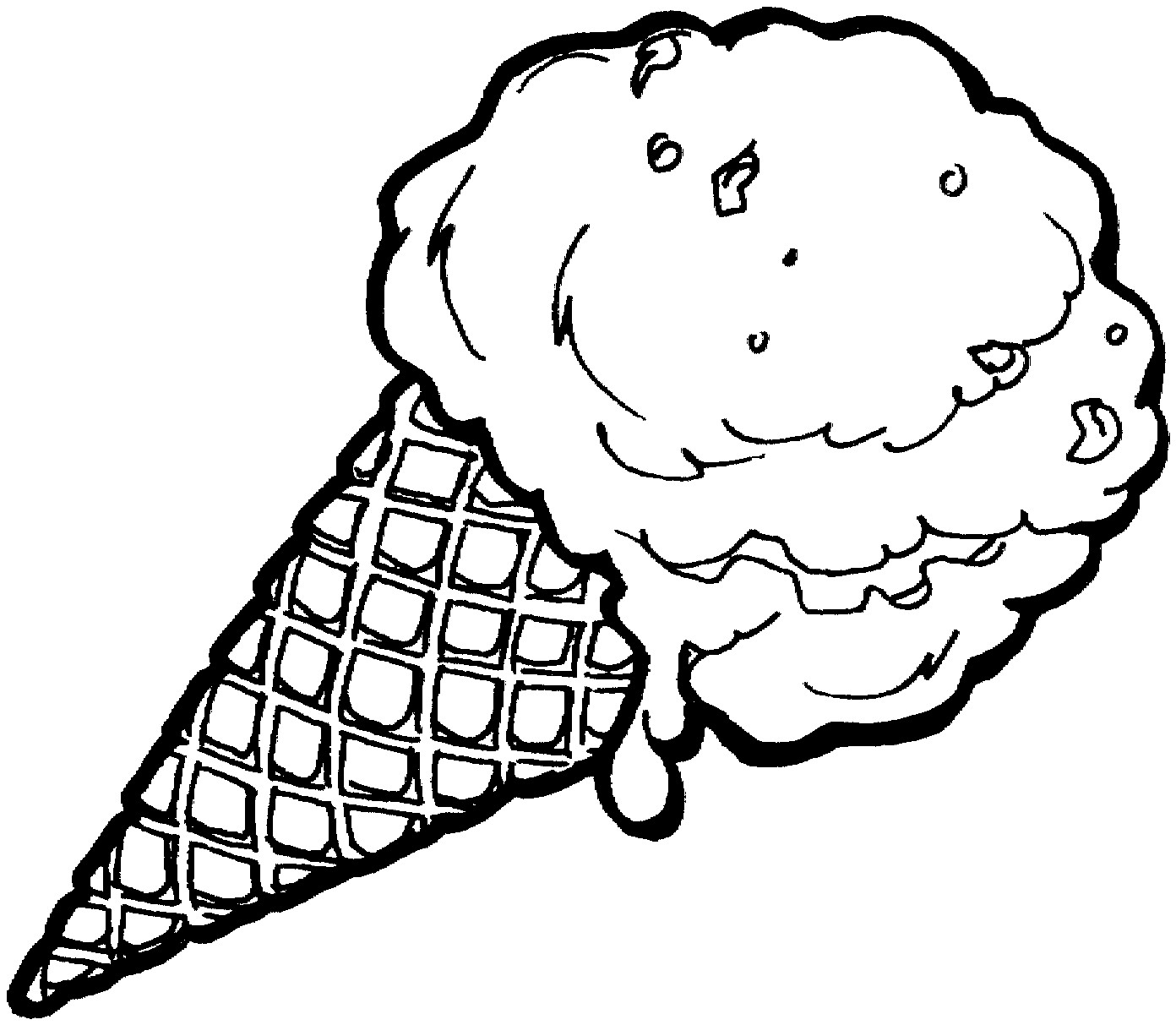 Ice Cream Scoop Coloring Page at GetColorings.com | Free printable