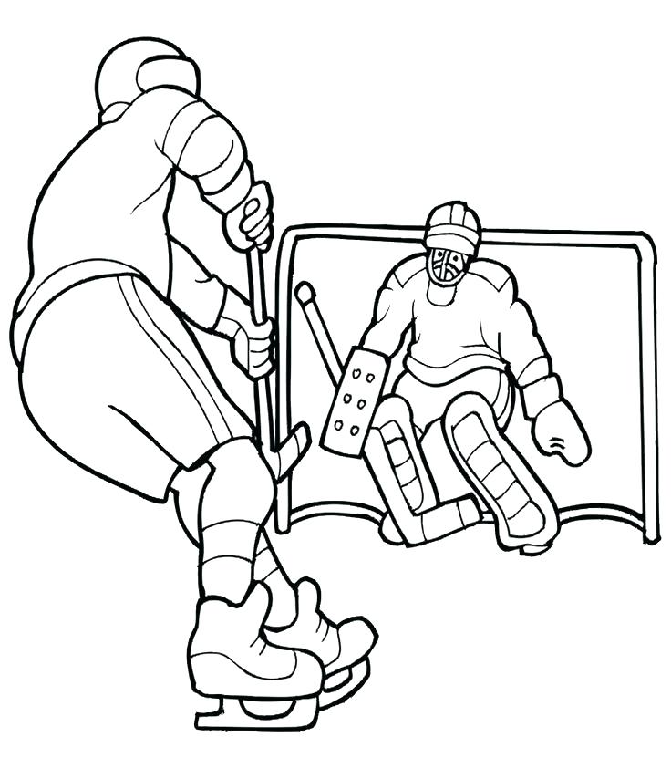 Ice Hockey Coloring Pages At GetColorings Free Printable Colorings Pages To Print And Color