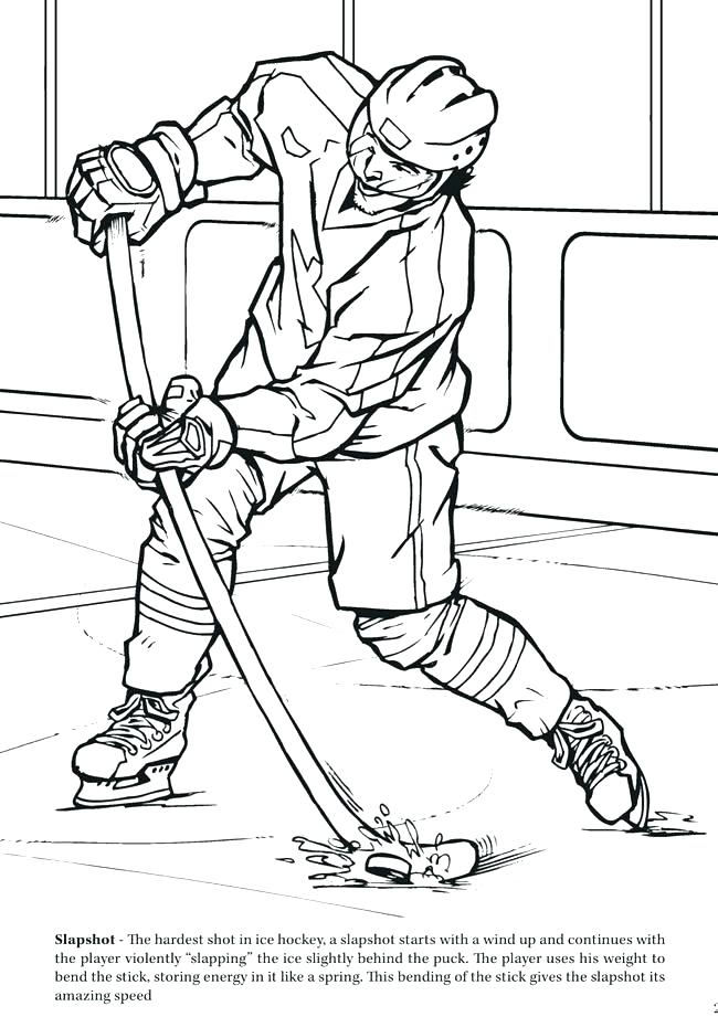 Ice Hockey Coloring Pages At GetColorings Free Printable Colorings Pages To Print And Color