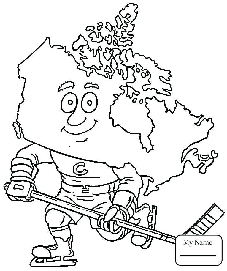 Ice Hockey Coloring Pages at GetColorings.com | Free printable