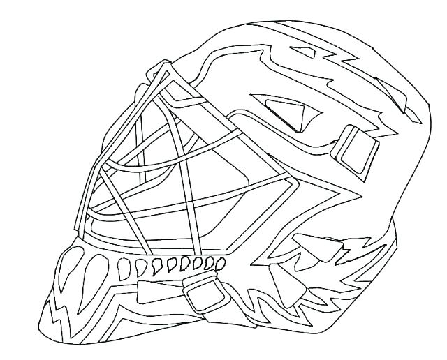 Ice Hockey Goalie Coloring Pages At GetColorings Free Printable 