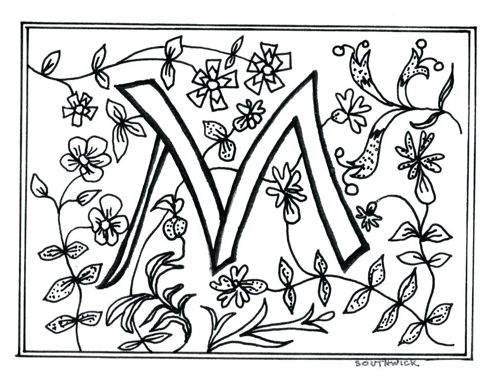 illuminated-alphabet-coloring-pages-at-getcolorings-free