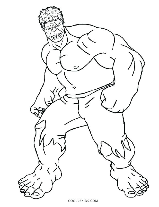 Incredible Hulk Coloring Pages Free Printable at ...